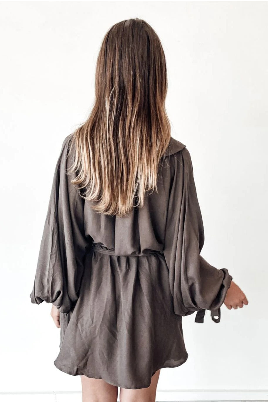 Inti Lounge Dress (Chocolate)