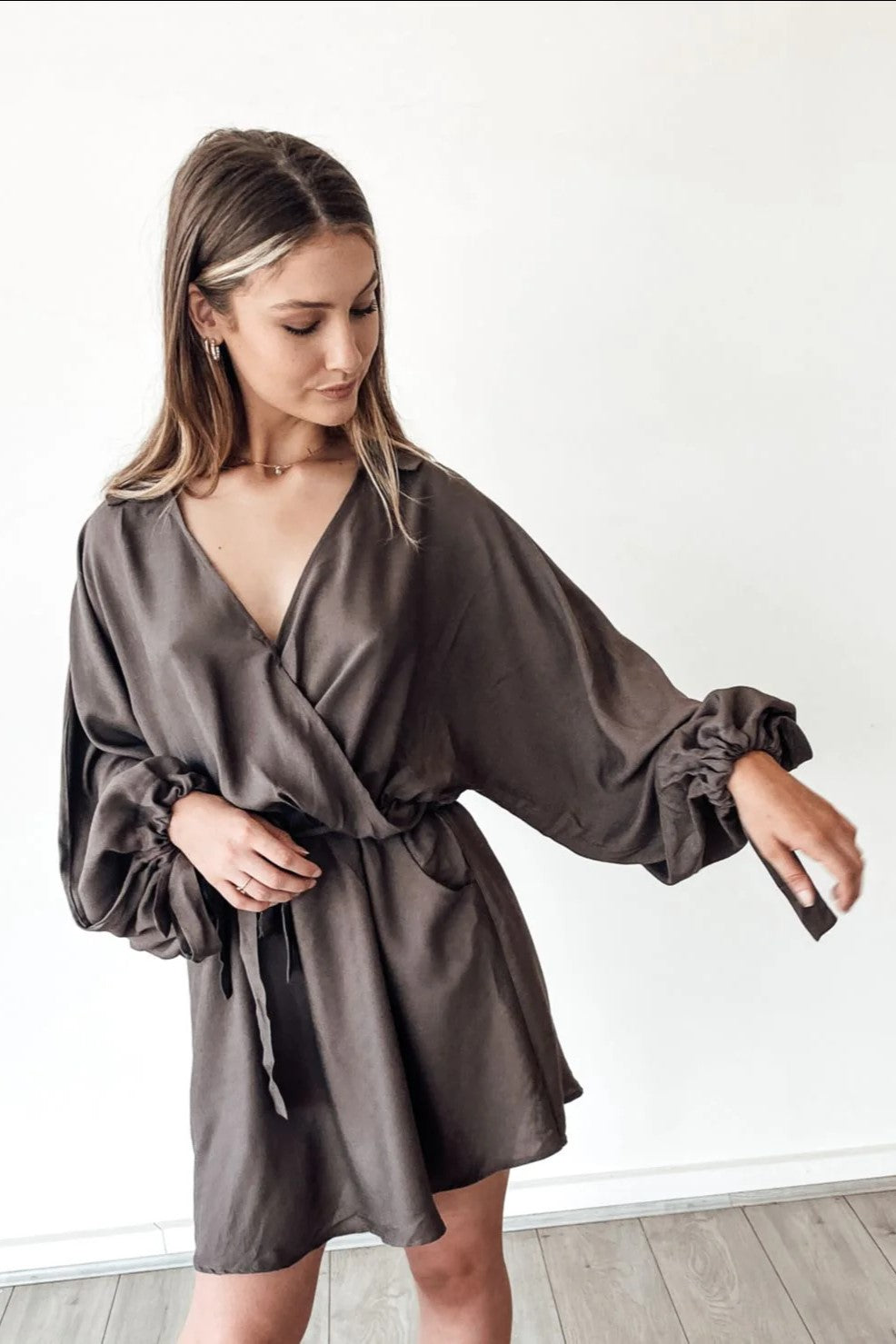 Inti Lounge Dress (Chocolate)