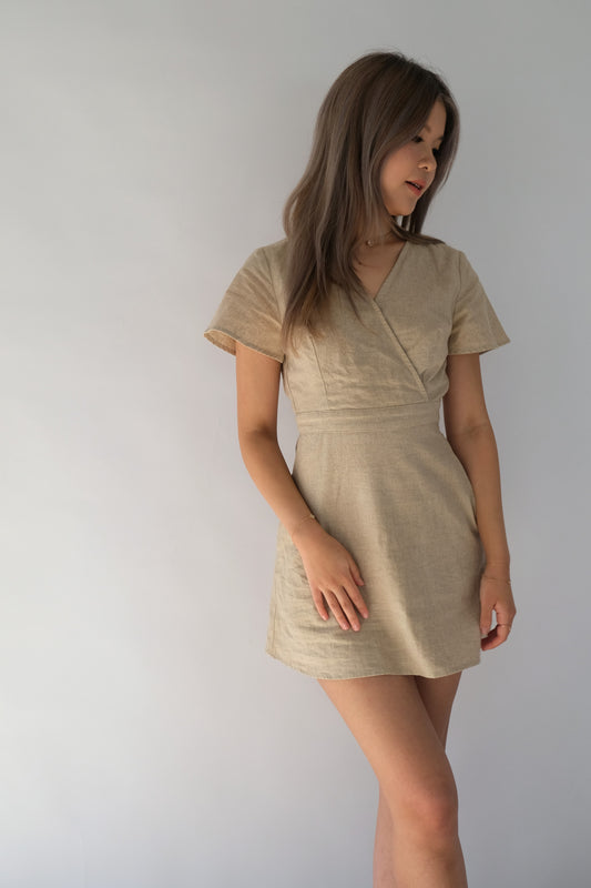 Ines Linen Blend Dress